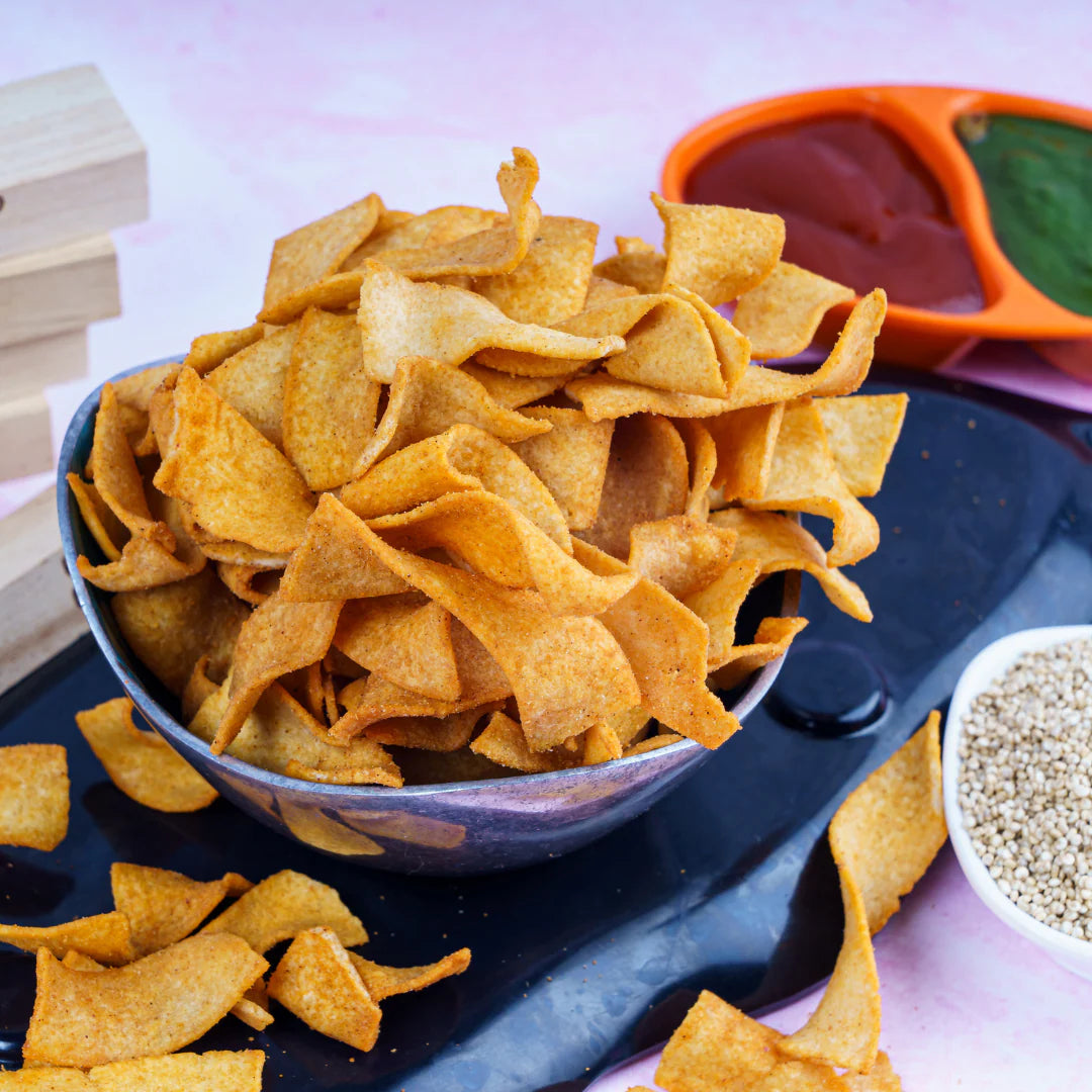 Quinoa Chips - Light and Crispy (Peri-Peri)