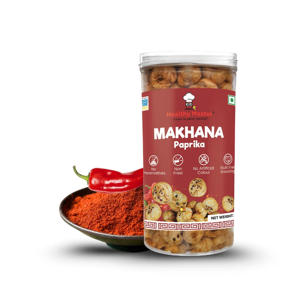 Crispy Fox Nuts (Makhana) - Peprika Flavour