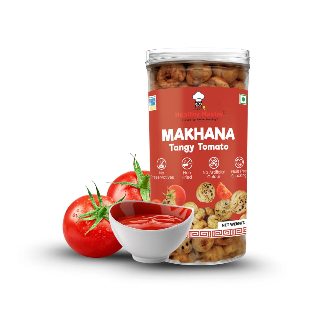 Crispy Fox Nuts (Makhana) - Tangy Tomato Flavour