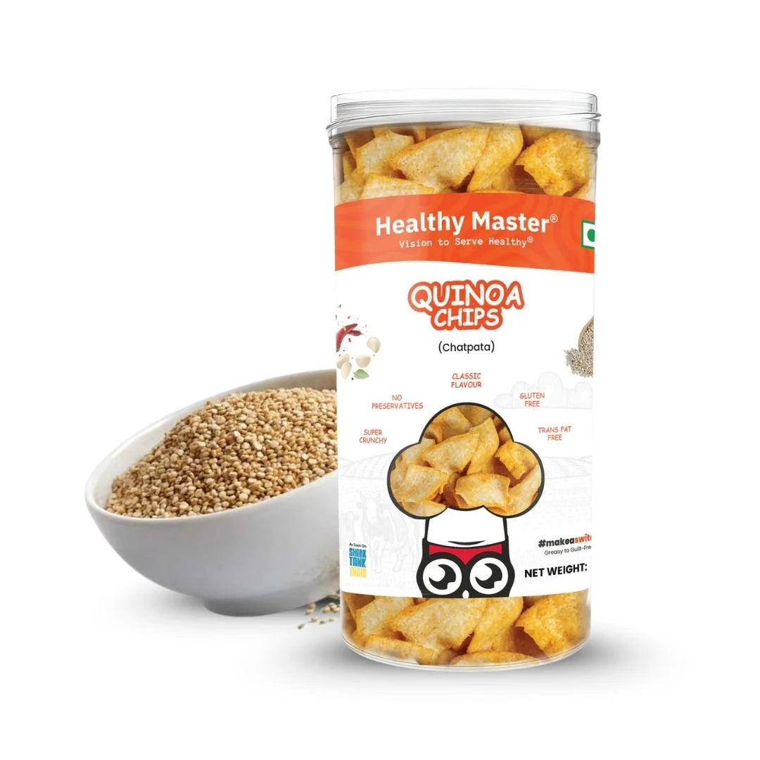 Quinoa Chips - Light and Crispy (Peri-Peri)