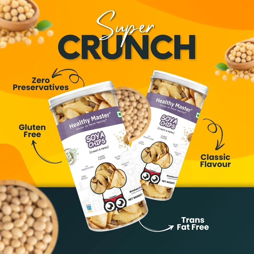 Soya Chips - Light and Crispy